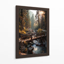 Sendero Dorado - Puffy Design | Cuadro decorativo de Canvas Lab