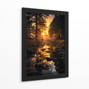 Amanecer de Ámbar - Puffy Design | Cuadro decorativo de Canvas Lab
