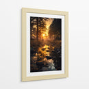 Amanecer de Ámbar - Puffy Design | Cuadro decorativo de Canvas Lab