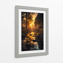 Amanecer de Ámbar - Puffy Design | Cuadro decorativo de Canvas Lab
