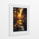 Amanecer de Ámbar - Puffy Design | Cuadro decorativo de Canvas Lab