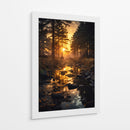 Amanecer de Ámbar - Puffy Design | Cuadro decorativo de Canvas Lab