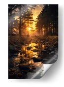Amanecer de Ámbar - Puffy Design | Cuadro decorativo de Canvas Lab
