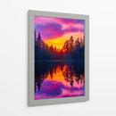 Crepúsculo de Fuego - Puffy Design | Cuadro decorativo de Canvas Lab