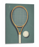 Pelota clásica de raqueta de tenis - Andreas Magnusson | Cuadro decorativo de Canvas Lab
