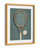 Pelota clásica de raqueta de tenis - Andreas Magnusson | Cuadro decorativo de Canvas Lab
