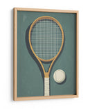 Pelota clásica de raqueta de tenis - Andreas Magnusson | Cuadro decorativo de Canvas Lab