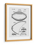 Patente de futbol antiguo - Andreas Magnusson | Cuadro decorativo de Canvas Lab