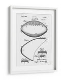 Patente de futbol antiguo - Andreas Magnusson | Cuadro decorativo de Canvas Lab