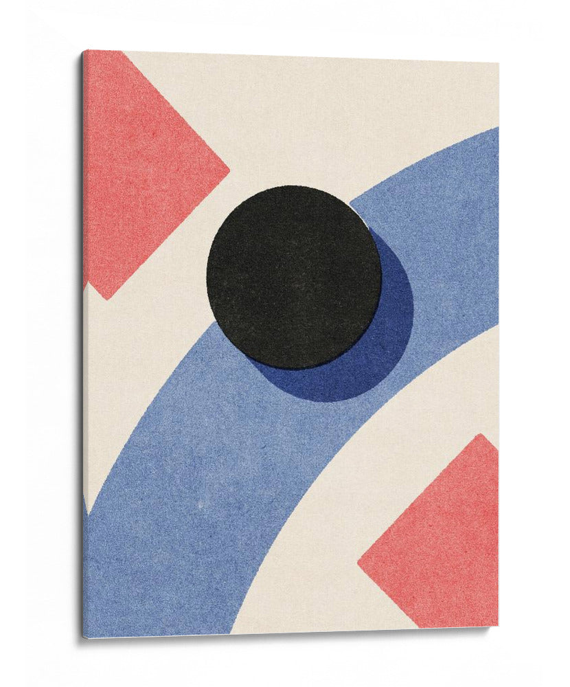 La huella gráfica del puck - Daniel Coulmann | Cuadro decorativo de Canvas Lab