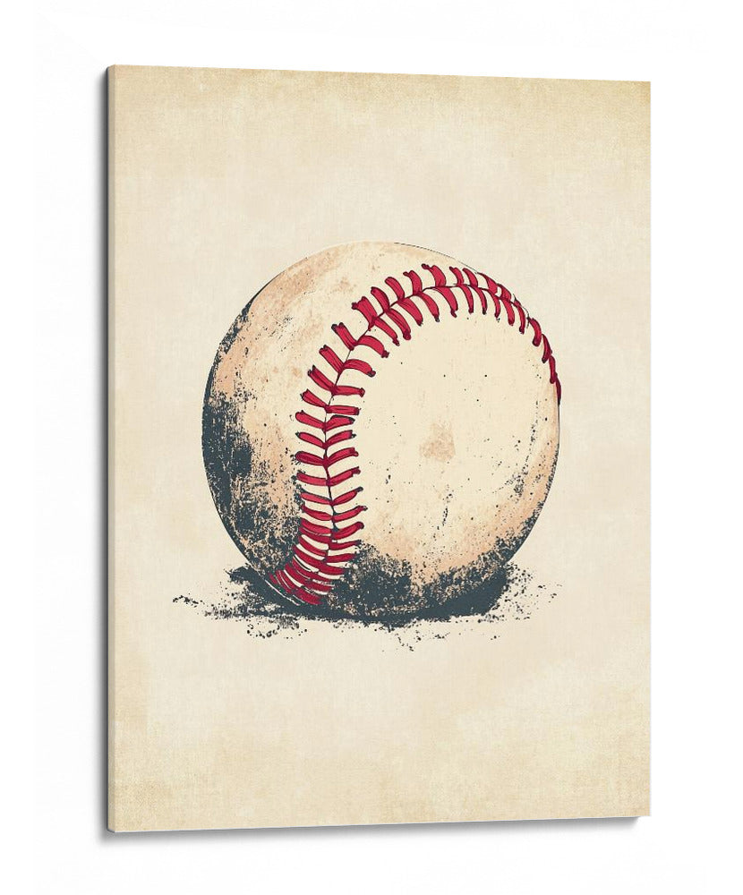 La pelota de los viejos tiempos - Fluidys Studio IV | Cuadro decorativo de Canvas Lab