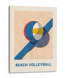 Voleibol de playa en Sunny Beach - Daniel Coulmann | Cuadro decorativo de Canvas Lab