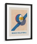 Voleibol de playa en Sunny Beach - Daniel Coulmann | Cuadro decorativo de Canvas Lab