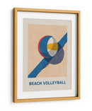 Voleibol de playa en Sunny Beach - Daniel Coulmann | Cuadro decorativo de Canvas Lab