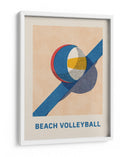 Voleibol de playa en Sunny Beach - Daniel Coulmann | Cuadro decorativo de Canvas Lab
