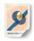 Voleibol de playa en Sunny Beach - Daniel Coulmann | Cuadro decorativo de Canvas Lab