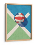 Voleibol de arte pop - Daniel Coulmann | Cuadro decorativo de Canvas Lab