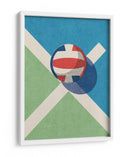 Voleibol de arte pop - Daniel Coulmann | Cuadro decorativo de Canvas Lab
