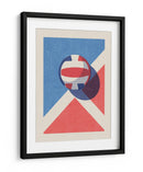 Voleibol rojo y azul - Daniel Coulmann | Cuadro decorativo de Canvas Lab