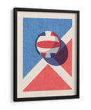 Voleibol rojo y azul - Daniel Coulmann | Cuadro decorativo de Canvas Lab