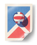 Voleibol rojo y azul - Daniel Coulmann | Cuadro decorativo de Canvas Lab