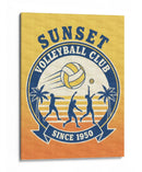 Sunset Volleyball Club Since 1950 - Andreas Magnusson | Cuadro decorativo de Canvas Lab