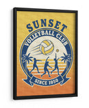 Sunset Volleyball Club Since 1950 - Andreas Magnusson | Cuadro decorativo de Canvas Lab