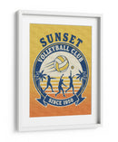 Sunset Volleyball Club Since 1950 - Andreas Magnusson | Cuadro decorativo de Canvas Lab