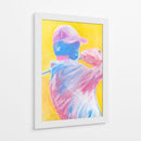 Swing de golf vibrante II - Justyna Jaszke | Cuadro decorativo de Canvas Lab