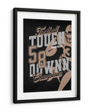 Touchdown de fútbol retro - Fluidys Studio IV | Cuadro decorativo de Canvas Lab