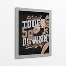 Touchdown de fútbol retro - Fluidys Studio IV | Cuadro decorativo de Canvas Lab
