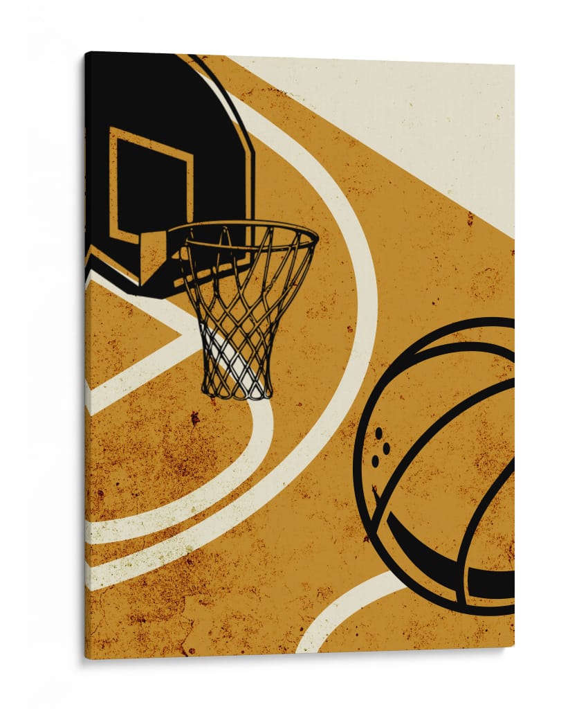 Visión retro de la cancha - Fluidys Studio IV | Cuadro decorativo de Canvas Lab