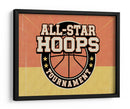 Torneo de baloncesto retro - Andreas Magnusson | Cuadro decorativo de Canvas Lab