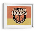 Torneo de baloncesto retro - Andreas Magnusson | Cuadro decorativo de Canvas Lab