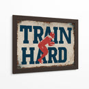 Train Hard American Football - Fluidys Studio IV | Cuadro decorativo de Canvas Lab