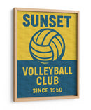 Sunset Volleyball Club Bicolor - Andreas Magnusson | Cuadro decorativo de Canvas Lab