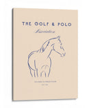 The Golf & Polo Association - Treechild | Cuadro decorativo de Canvas Lab