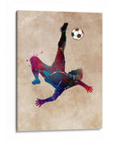 Una vibrante chilena de fútbol - Justyna Jaszke | Cuadro decorativo de Canvas Lab