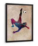 Una vibrante chilena de fútbol - Justyna Jaszke | Cuadro decorativo de Canvas Lab