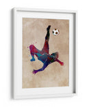 Una vibrante chilena de fútbol - Justyna Jaszke | Cuadro decorativo de Canvas Lab