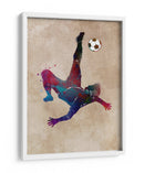 Una vibrante chilena de fútbol - Justyna Jaszke | Cuadro decorativo de Canvas Lab
