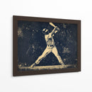 Potencia vintage en el diamante: el gran swing - Fluidys Studio IV | Cuadro decorativo de Canvas Lab