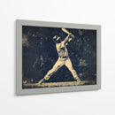Potencia vintage en el diamante: el gran swing - Fluidys Studio IV | Cuadro decorativo de Canvas Lab
