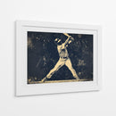 Potencia vintage en el diamante: el gran swing - Fluidys Studio IV | Cuadro decorativo de Canvas Lab