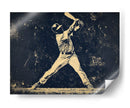 Potencia vintage en el diamante: el gran swing - Fluidys Studio IV | Cuadro decorativo de Canvas Lab