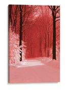 Bosque rojo - DIEGO D L | Cuadro decorativo de Canvas Lab