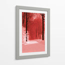 Bosque rojo - DIEGO D L | Cuadro decorativo de Canvas Lab