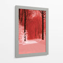 Bosque rojo - DIEGO D L | Cuadro decorativo de Canvas Lab