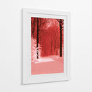 Bosque rojo - DIEGO D L | Cuadro decorativo de Canvas Lab