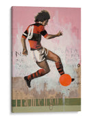 Acción de futbol de época - David Diehl | Cuadro decorativo de Canvas Lab